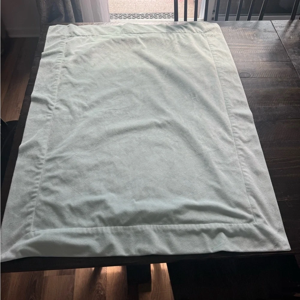 The Peanut Shell PEANUTSHELL Baby Blanket Llama Boys Girls Mine Green White